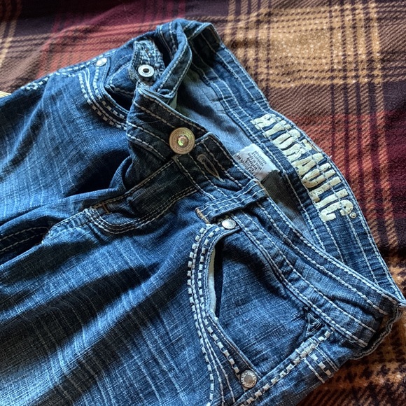 Size 3/4 Hydraulic, Boot Cut Jeans - Picture 2 of 3